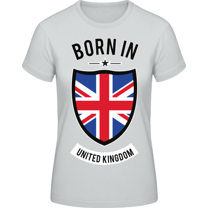 Born in United Kingdom T-shirt til kvinder 0 image