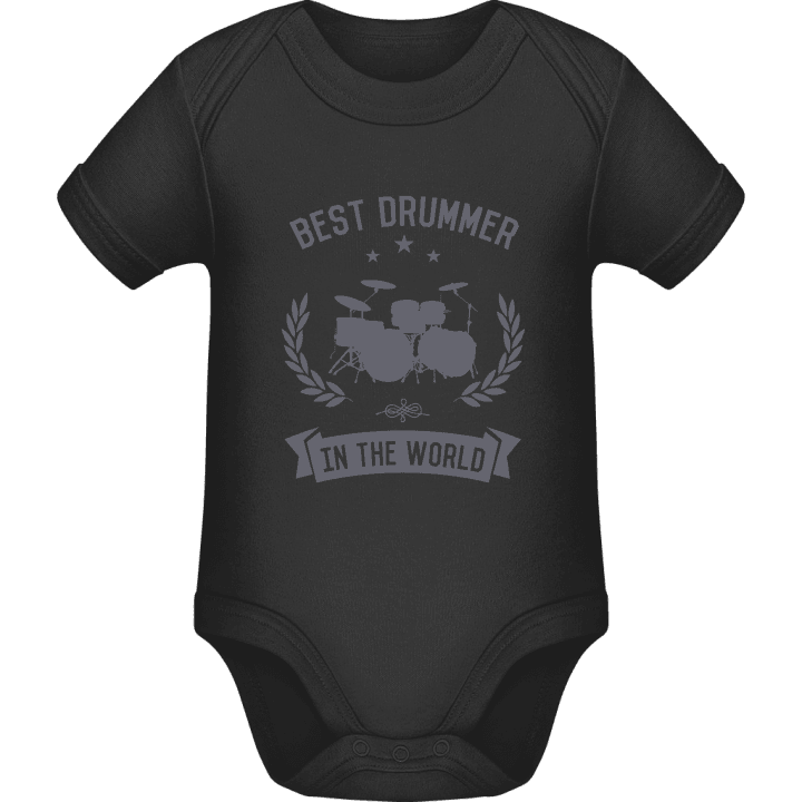 Best Drummer In The World Baby Romper contain pic