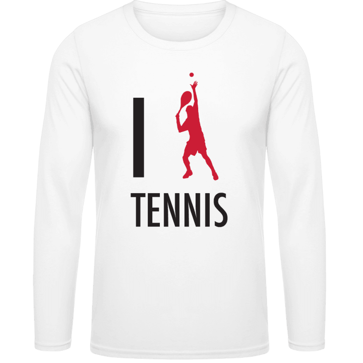 I Love Tennis Long Sleeve Shirt 0 image