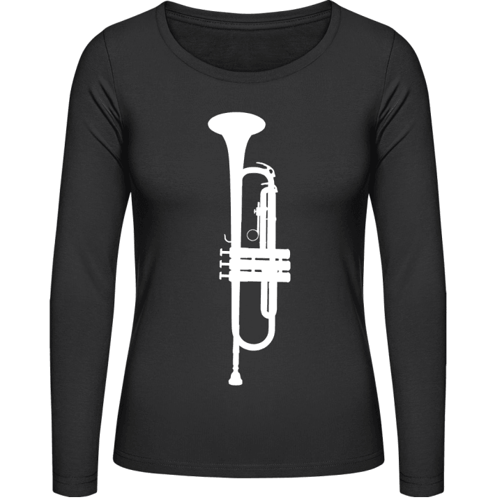 Trompete Frauen Langarmshirt contain pic