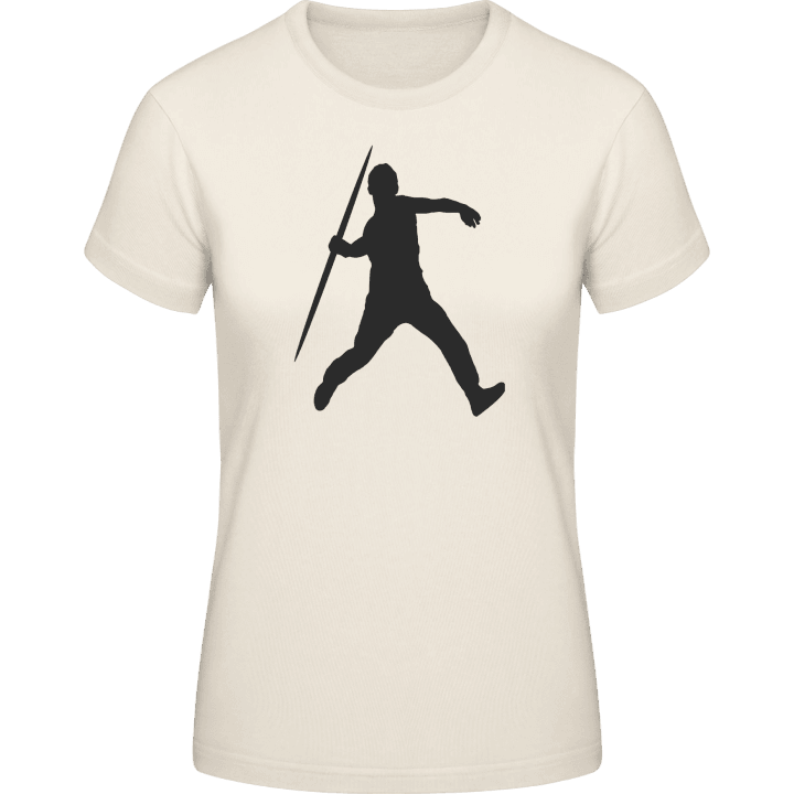Javelin Thrower T-shirt för kvinnor contain pic