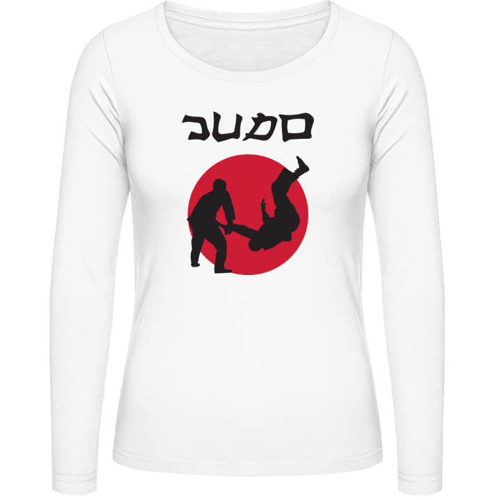Judo Logo Vrouwen Lange Mouw Shirt contain pic
