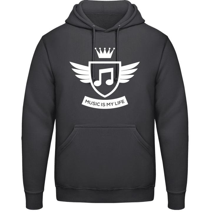 Music Is My Life Angel Wings Hoodie contain pic