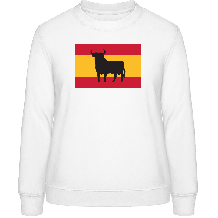 Spanish Osborne Bull Flag Genser for kvinner contain pic