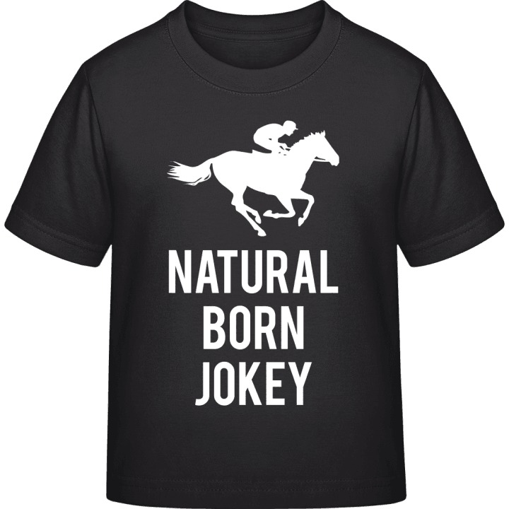Natural Born Jokey T-skjorte for barn contain pic