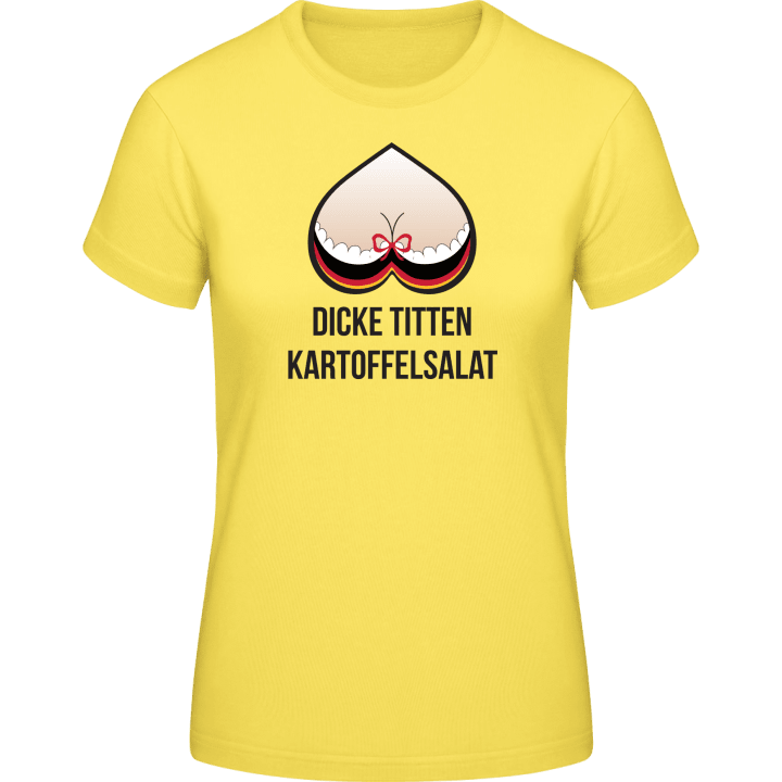 Dicke Titten Kartoffelsalat T-shirt pour femme 0 image