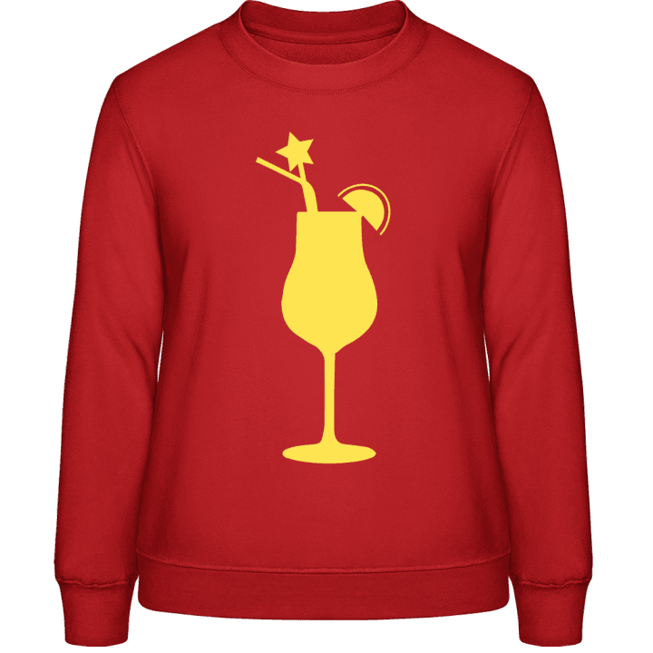 Cocktail Silhouette Vrouwen Sweatshirt contain pic