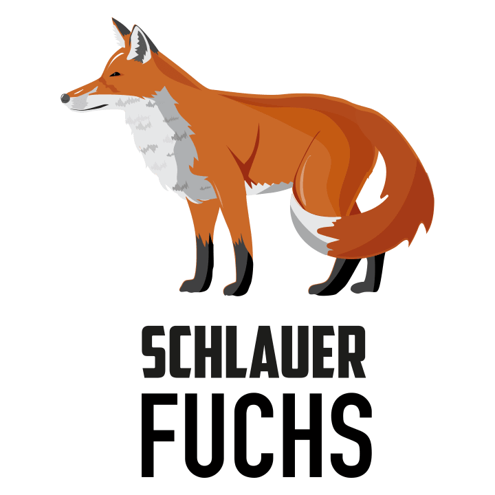 Schlauer Fuchs Illustration T-Shirt 0 image