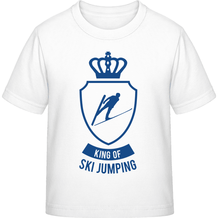 King Of Ski Jumping Kinderen T-shirt contain pic