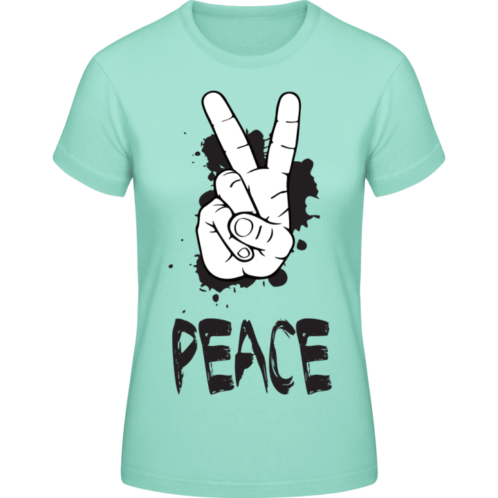 Peace Victory T-skjorte for kvinner contain pic