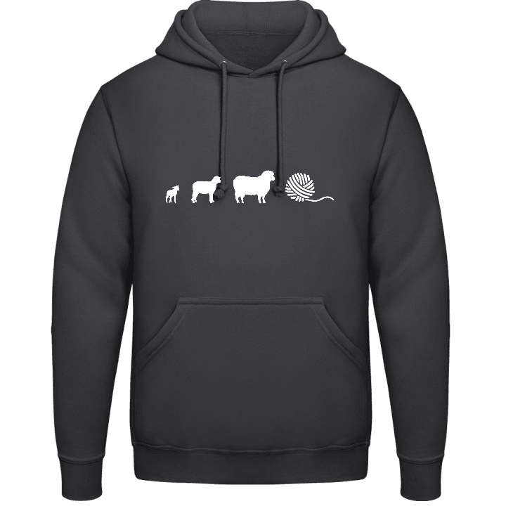 Evolution Of Sheep To Wool Sweat à capuche 0 image