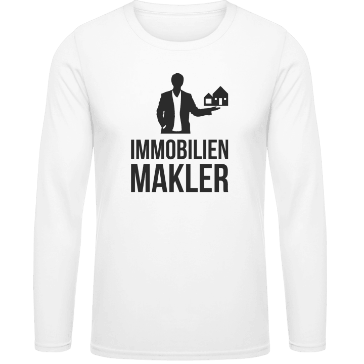 Immobilienmakler Design Long Sleeve Shirt contain pic