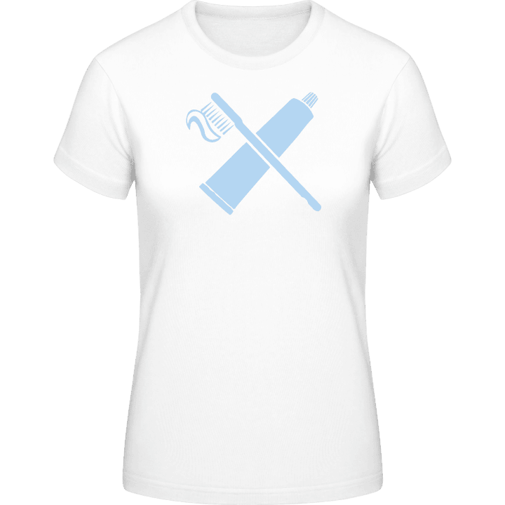 Tooth Brush Vrouwen T-shirt contain pic