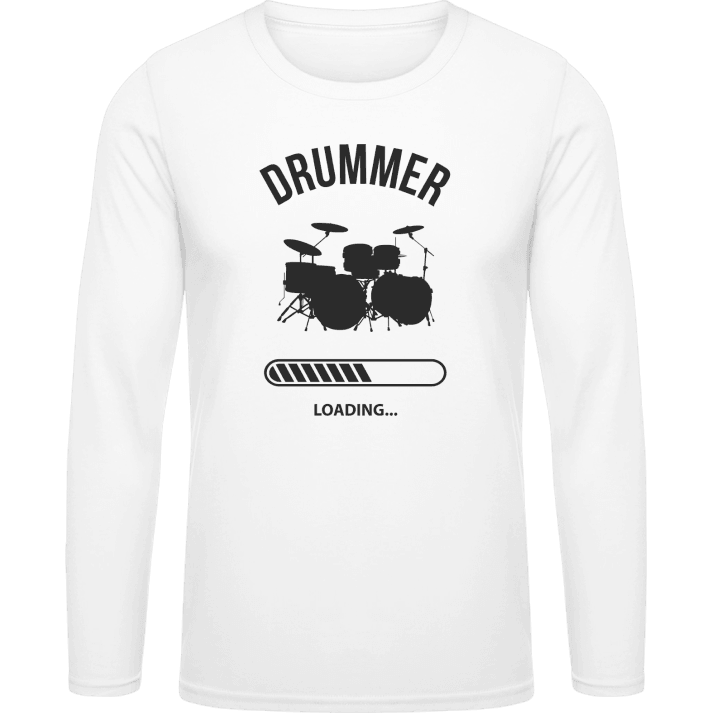Drummer Loading T-shirt à manches longues contain pic