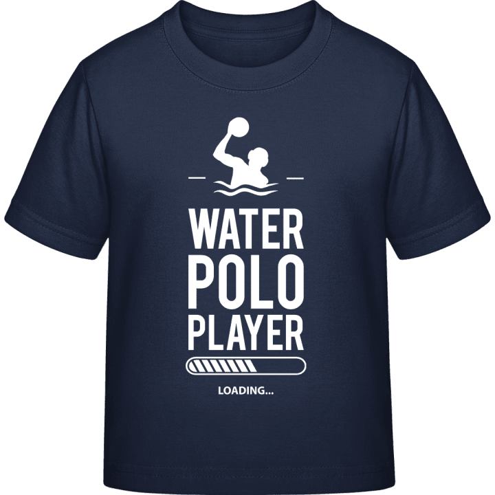 Water Polo Player Loading T-shirt för barn contain pic