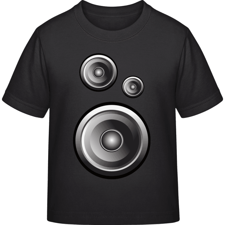 Bass Box Loudspeaker T-shirt pour enfants contain pic