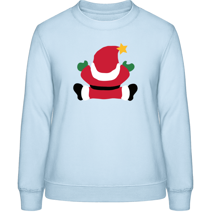 Santa Claus Backside Frauen Sweatshirt 0 image