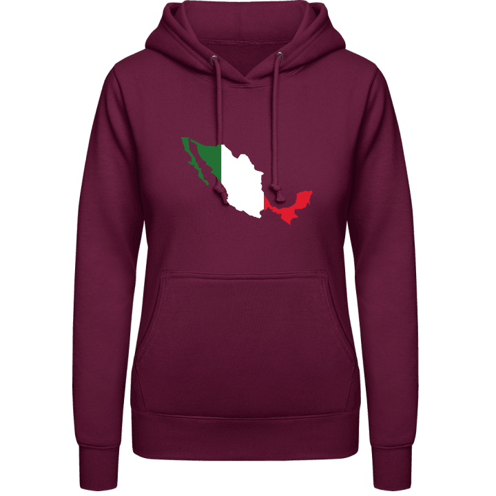 Mexico Map Women Hoodie contain pic