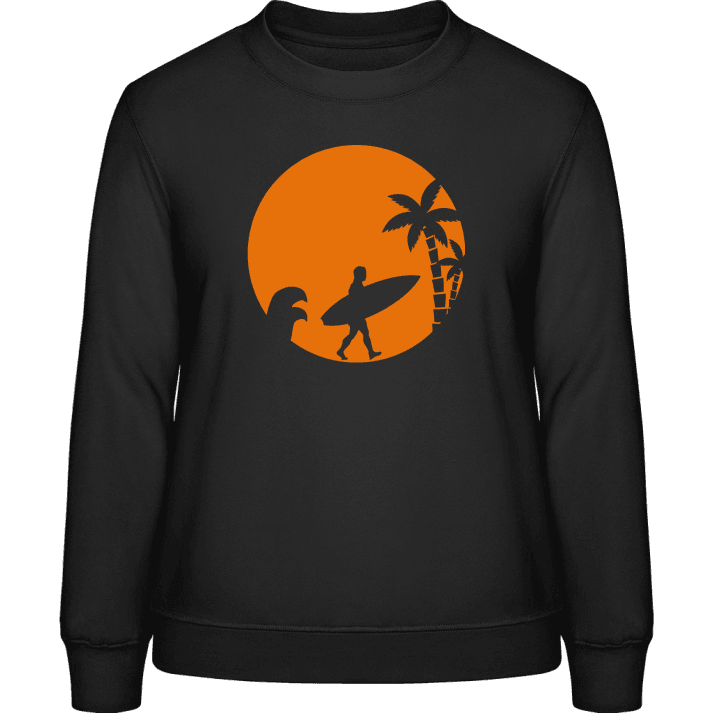Surfer Paradise Sweat-shirt pour femme contain pic