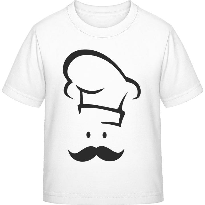 Cook Face T-shirt för barn contain pic