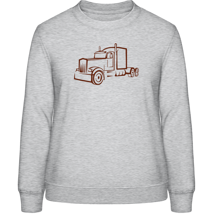 Heavy Truck Women Sweatshirt contain pic