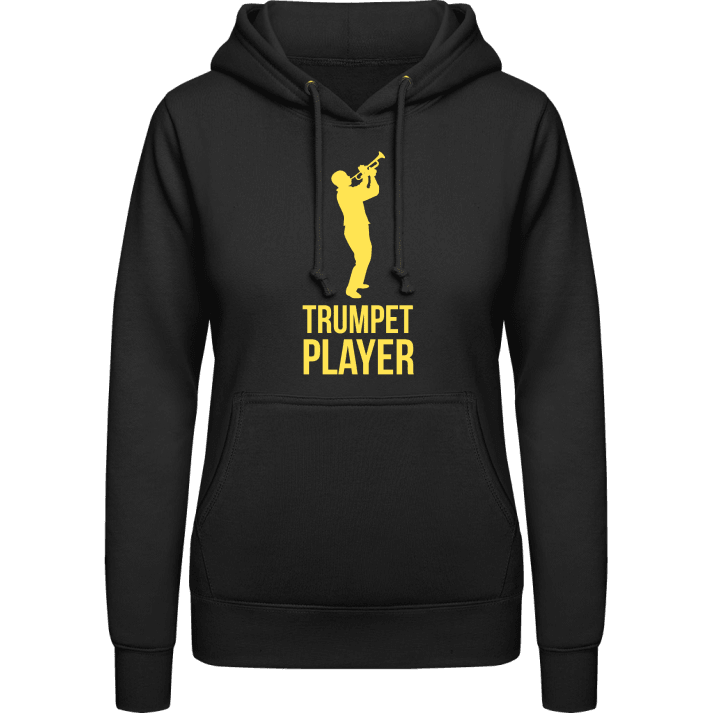 Trumpet Player Vrouwen Hoodie contain pic