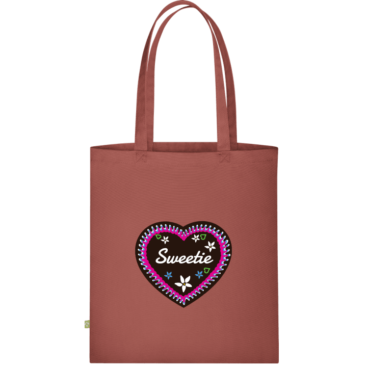 Sweetie Gingerbread heart Stofftasche contain pic