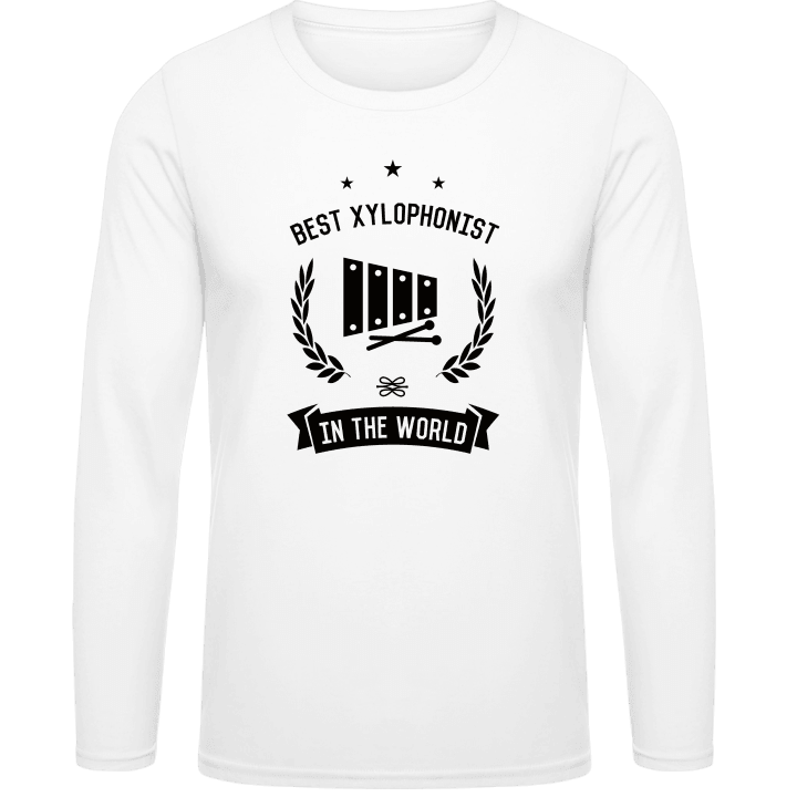 Best Xylophonist In The World T-shirt à manches longues contain pic
