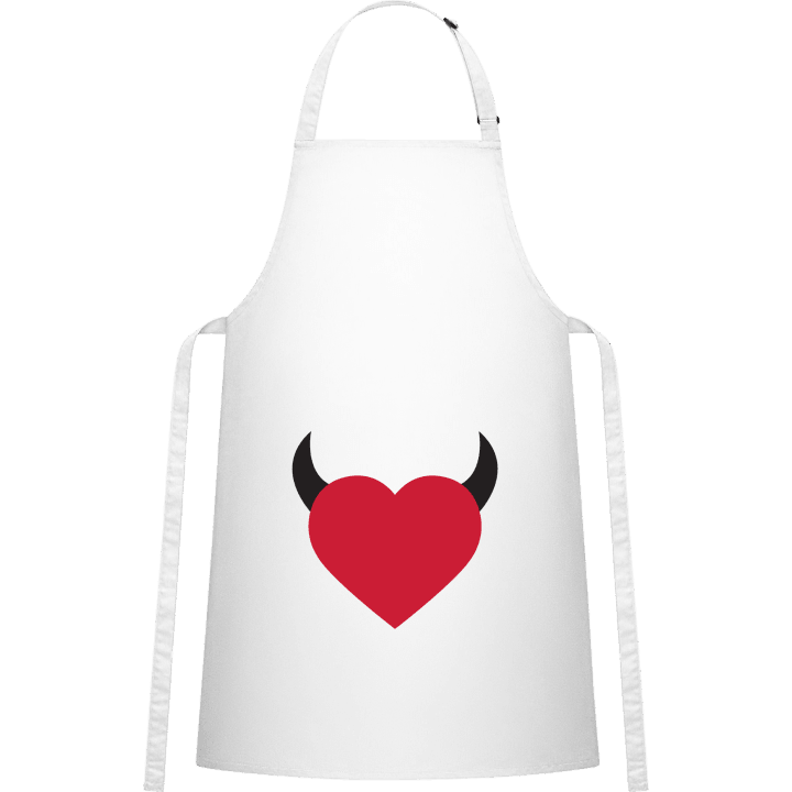 Devil Heart Delantal de cocina contain pic
