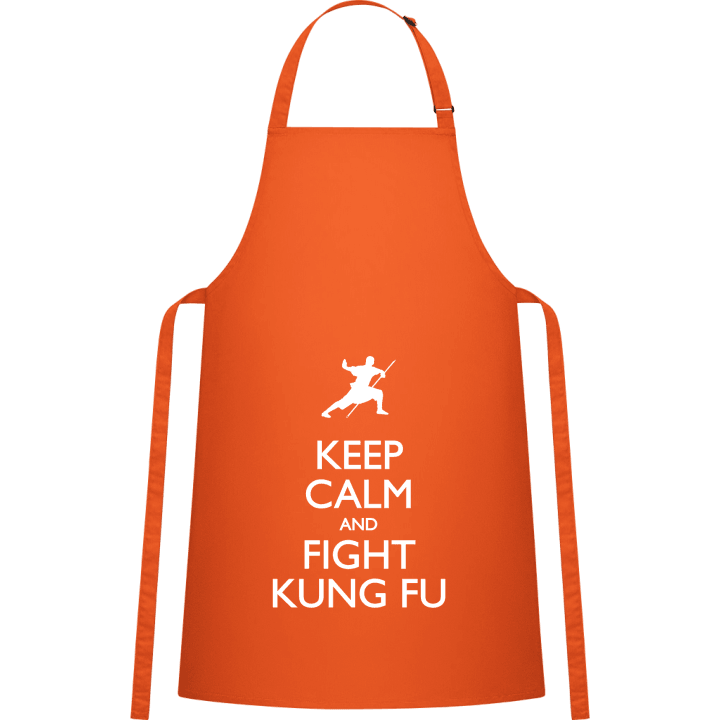 Keep Calm And Fight Kung Fu Förkläde för matlagning contain pic