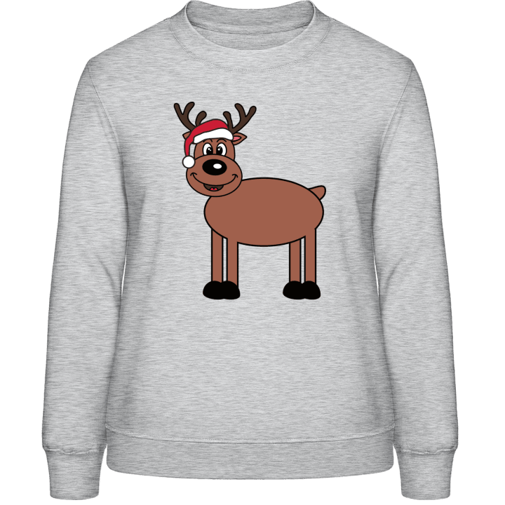Funny Christmas Reindeer Sweat-shirt pour femme 0 image