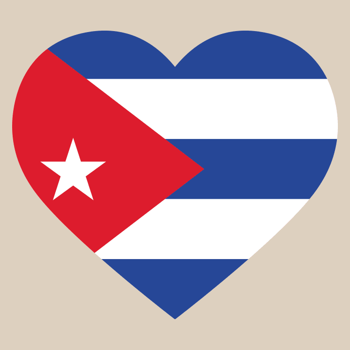 Cuba Heart Flag T-Shirt 0 image