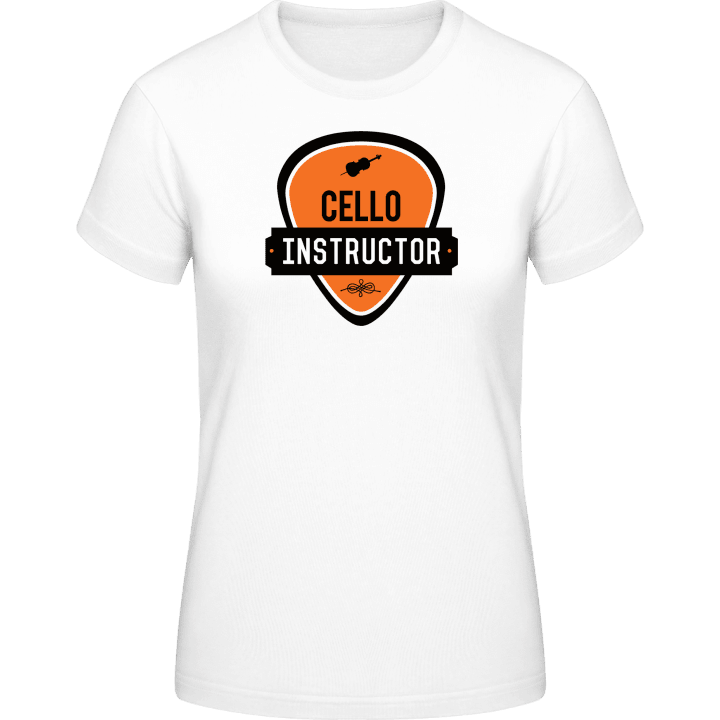 Cello Instructor Frauen T-Shirt contain pic