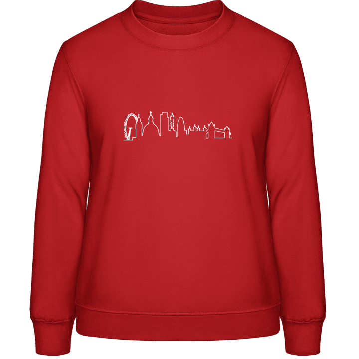 London Skyline Sweatshirt för kvinnor contain pic
