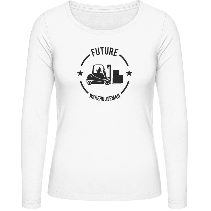 Future Warehouseman Camisa de manga larga para mujer contain pic
