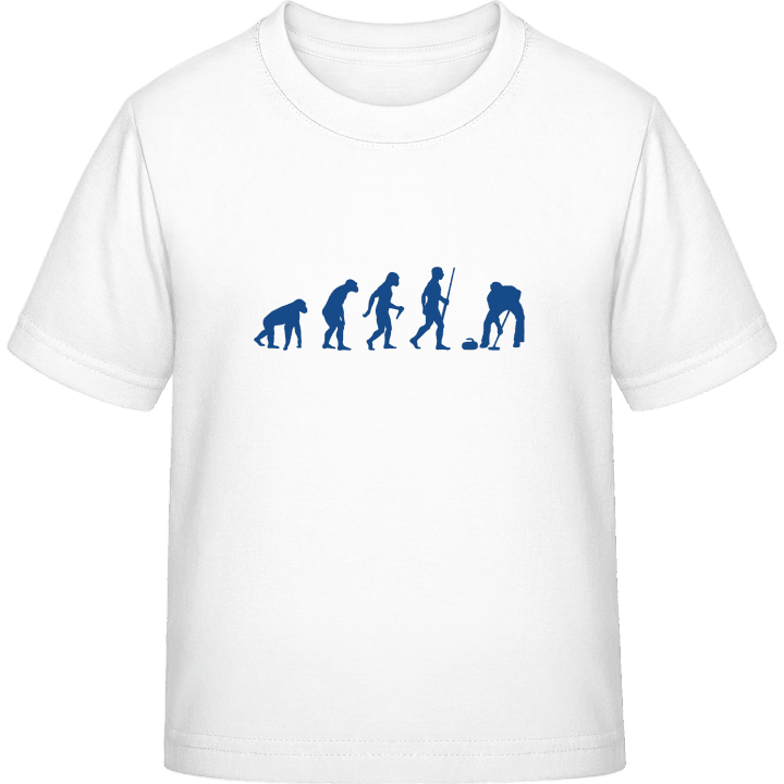 Curling Evolution T-skjorte for barn contain pic