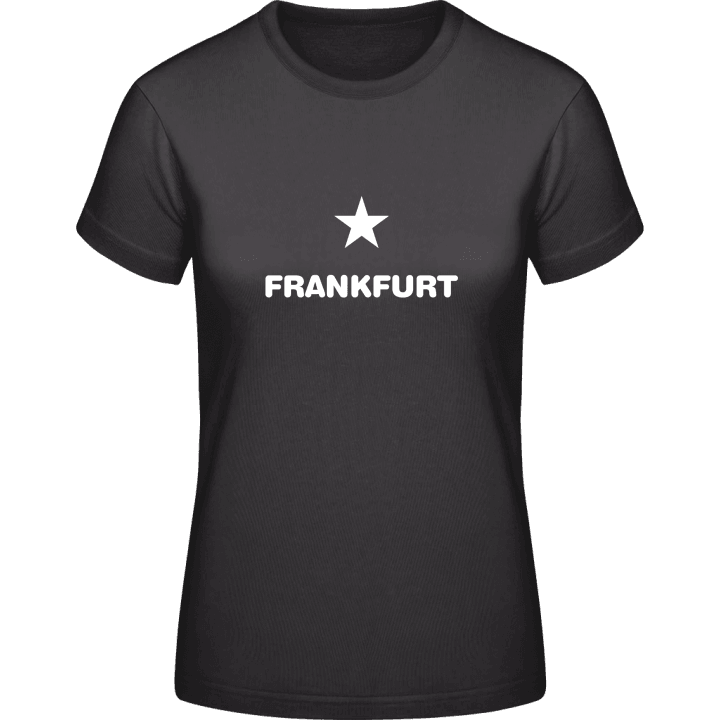 Frankfurt City T-skjorte for kvinner contain pic