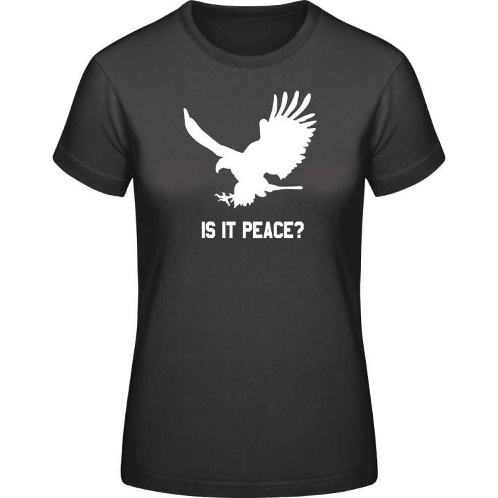 Eagle Of Peace T-skjorte for kvinner contain pic