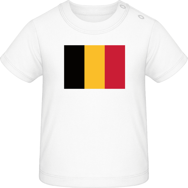 Belgium Flag T-shirt för bebisar contain pic