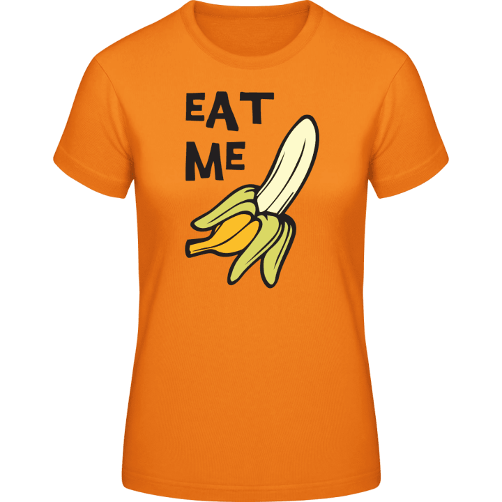 Eat Me Banana T-skjorte for kvinner contain pic