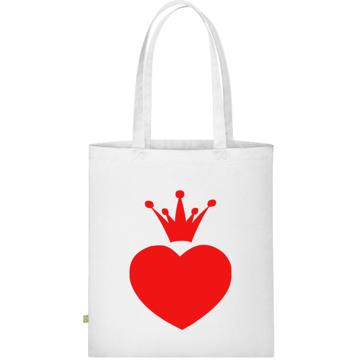 Heart With Crown Stoffen tas contain pic