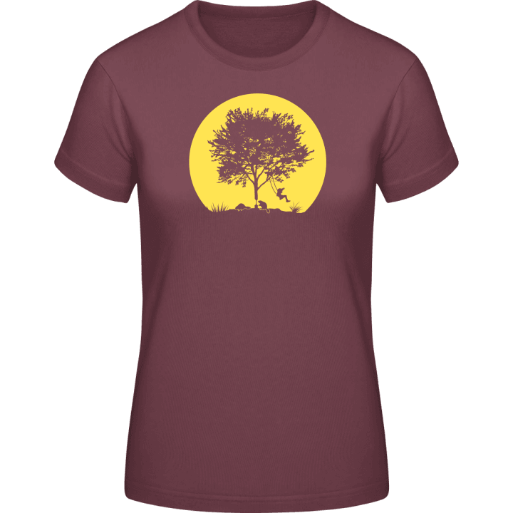 Tree Swing T-shirt för kvinnor 0 image