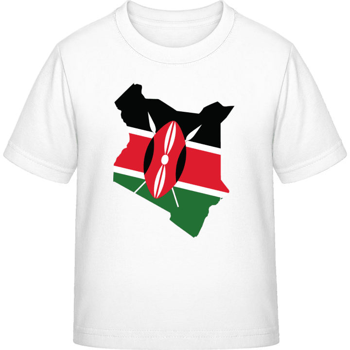 Kenya Map Maglietta per bambini contain pic