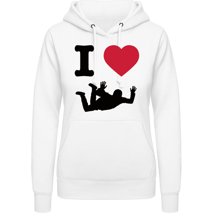 I Heart Skydiving Vrouwen Hoodie contain pic