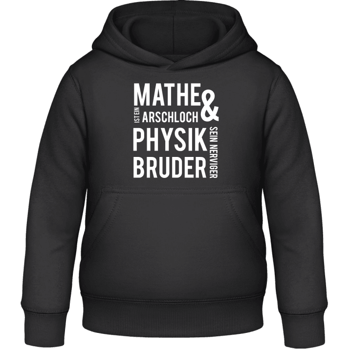 Mathe und Physik Kids Hoodie 0 image