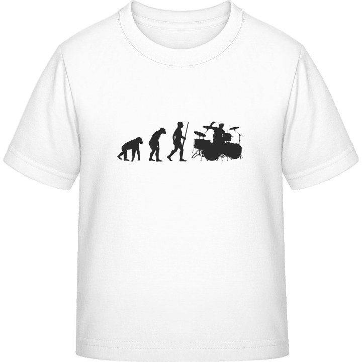 Drummer Evolution T-shirt för barn contain pic