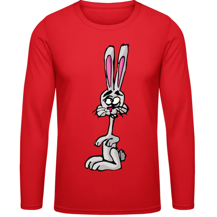 Grey Bunny Illustration Langarmshirt 0 image