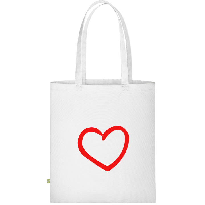 Heart Illustration Bolsa de tela contain pic