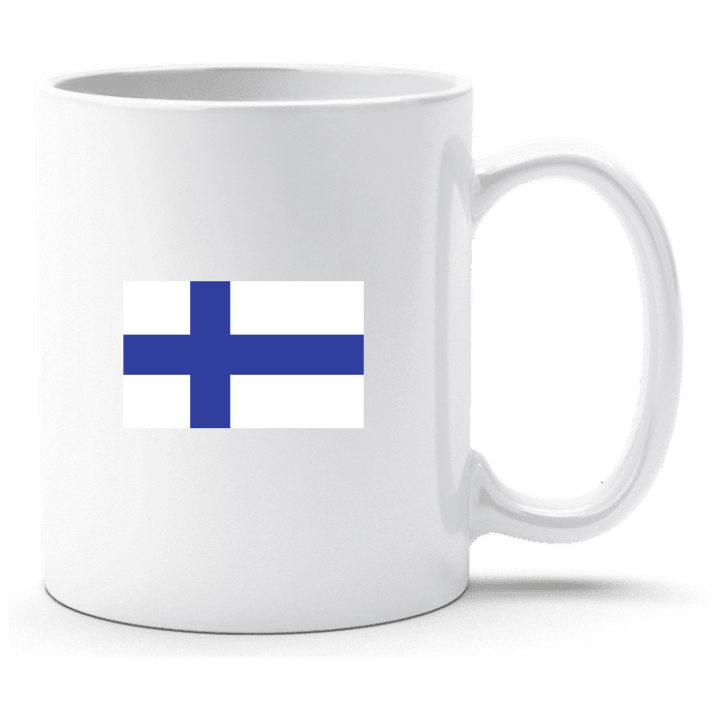 Finland Flag Taza contain pic