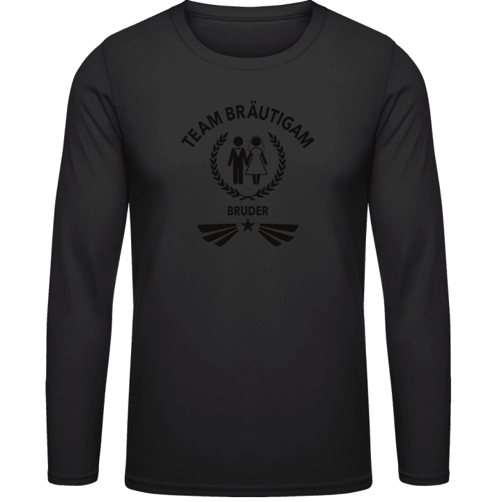 Team Bräutigam Bruder Long Sleeve Shirt contain pic